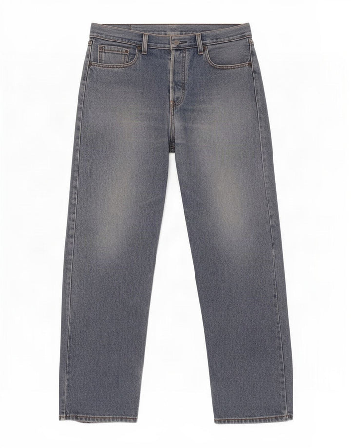 Levi's Herre 513 Slim Straight Jeans W36 L32 Blå