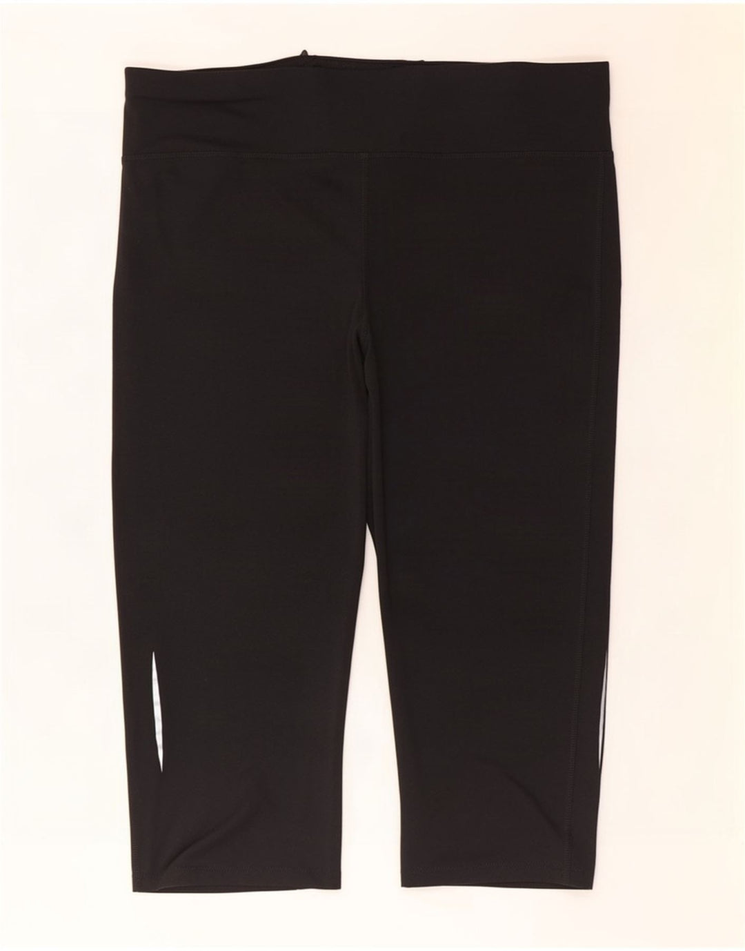 Marks & Spencer Dame Capri Leggings UK 20 2XL Sort Polyester
