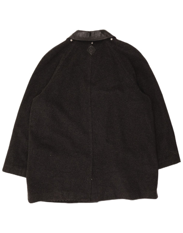 Iceberg Herre Utility Jacket IT 52 XL Gråstribet Virgin Wool Classic