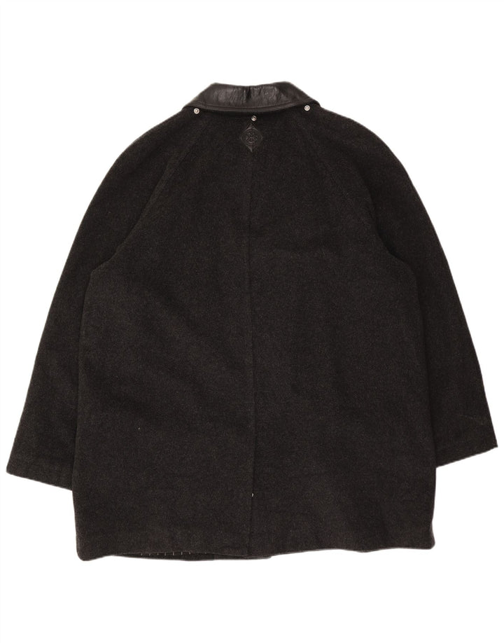 Iceberg Herre Utility Jacket IT 52 XL Gråstribet Virgin Wool Classic