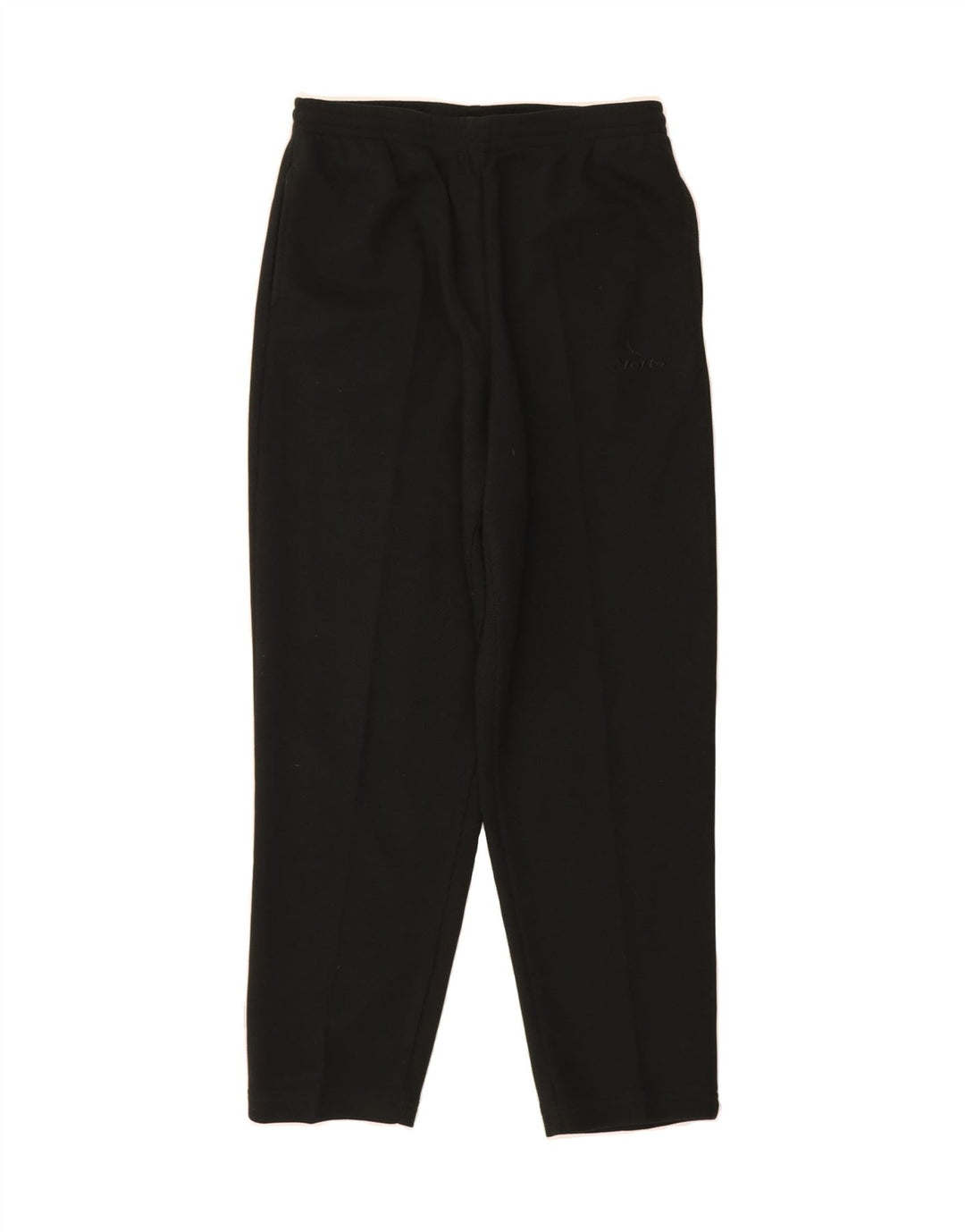 LOTTO Womens Tracksuit Trousers UK 12 Medium Black Polyester Vintage Lotto and Second-Hand Lotto from Messina Hembry 