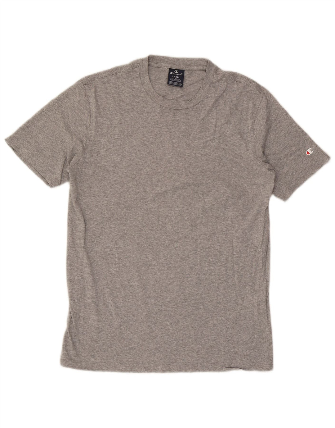 Champion herre T-shirt top lille grå bomuld