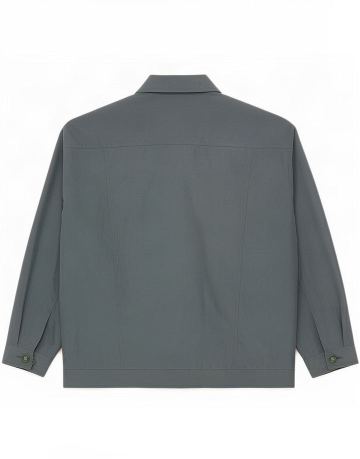 Aldon Herre Bomber Jacket UK 40 Large Grey Colourblock Polyester