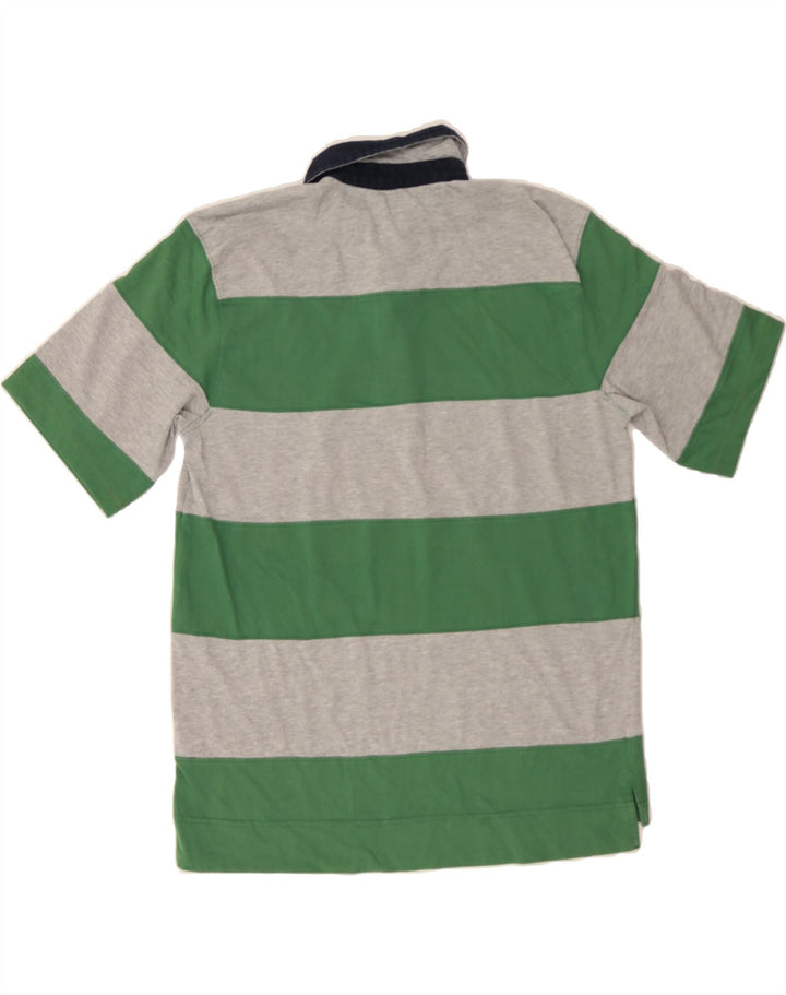 KAPPA Mens Polo Shirt Medium Green Colourblock Cotton Vintage Kappa and Second-Hand Kappa from Messina Hembry 