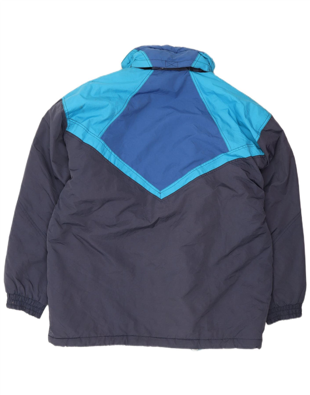 Brugi Skijakke med hætte til mænd IT 52 XL Marineblå Colourblock Polyamid