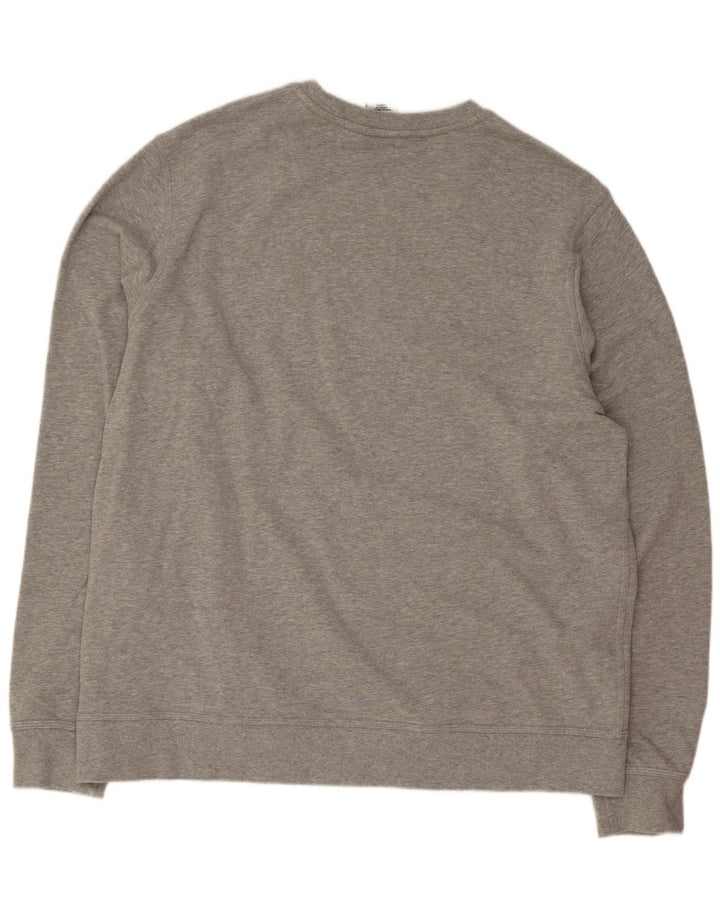 Nike Sweatshirt Jumper til mænd 2XL Grå bomuld