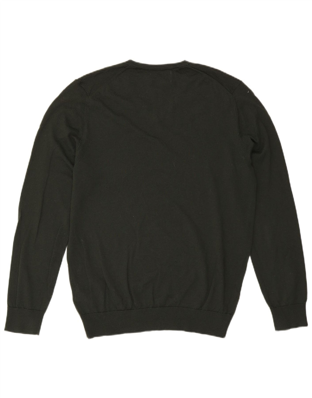 Marks & Spencer Herre V-hals sweater Stor Khaki Wool