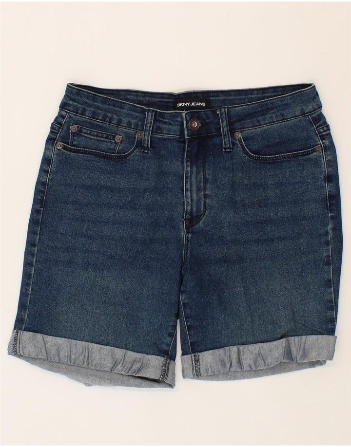 DKNY Womens Denim Shorts US 6 Medium W30 Blue Cotton Vintage Dkny and Second-Hand Dkny from Messina Hembry 