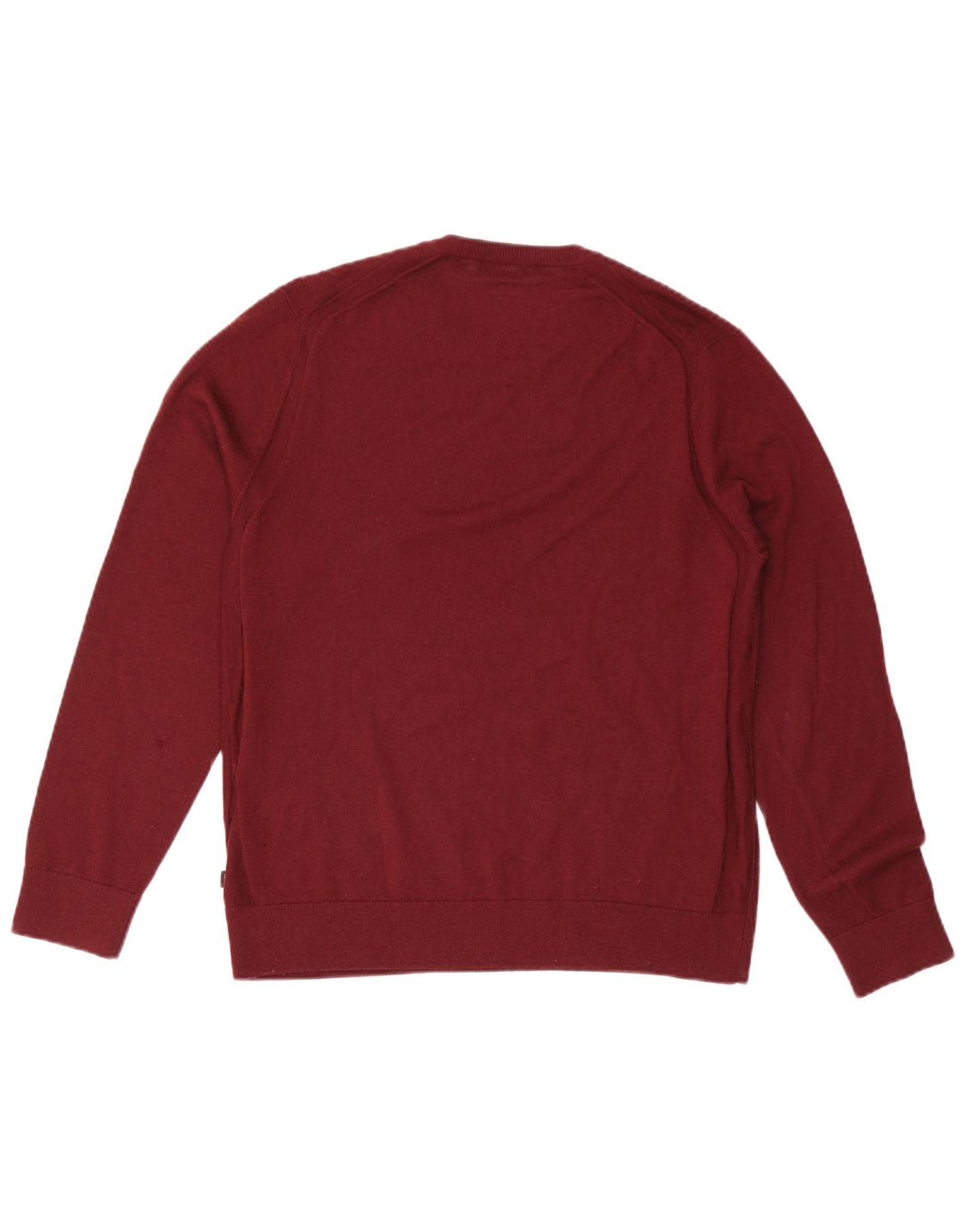 MICHAEL KORS Herre Crew Neck sweater Stor Bourgogne uld