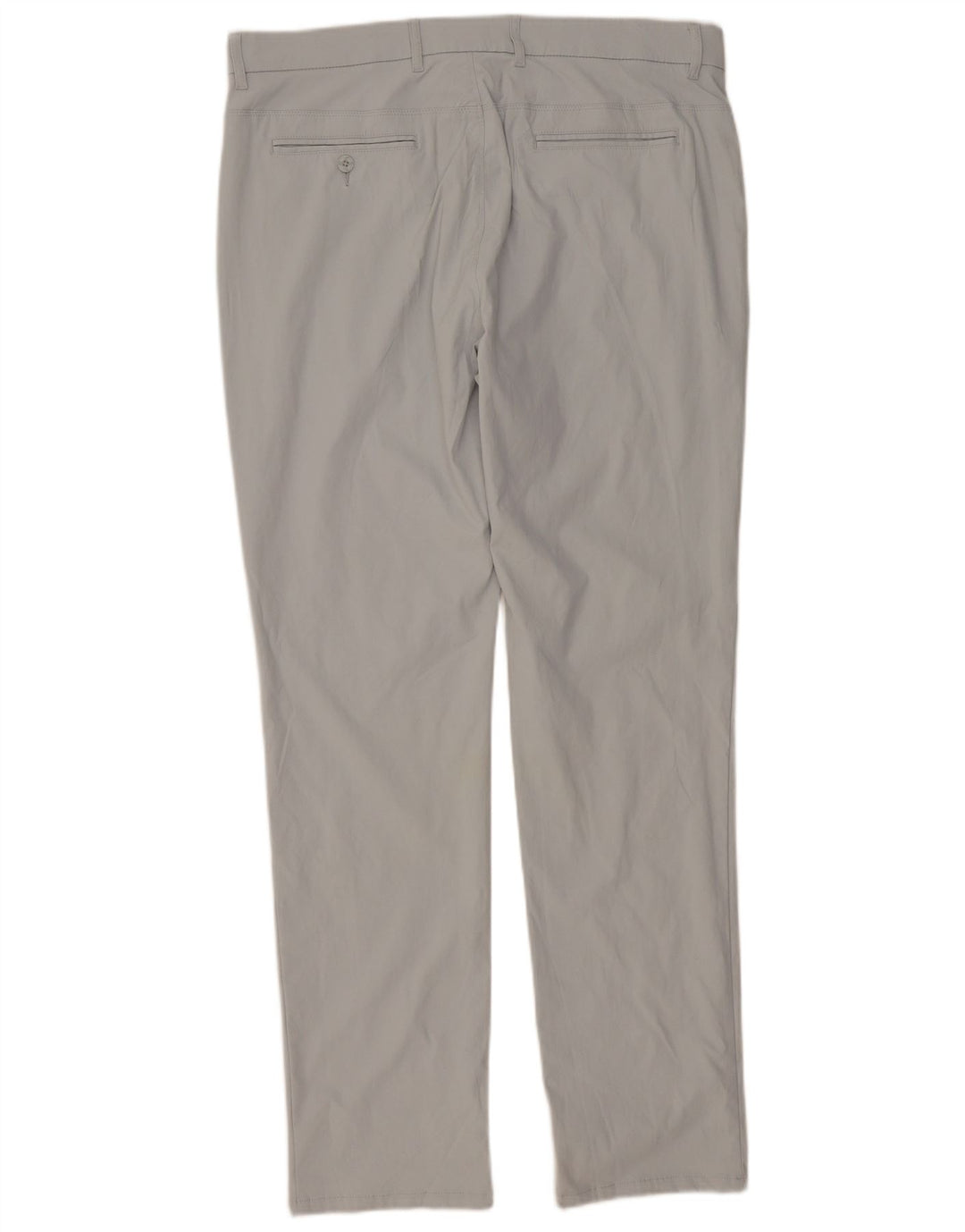 Penguin Herre Slim Chino Bukser W36 L34 Grå Nylon
