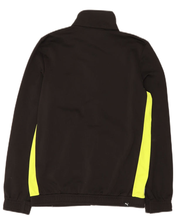 Puma Boys Grafisk træningsdragt Topjakke 11-12 år Sort Colourblock