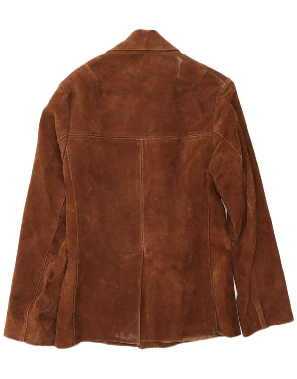 Vintage herre ruskindsjakke UK 36 Small Brown