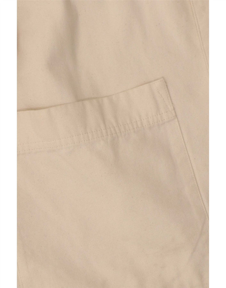 Zara Herre Utility Jacket UK 40 Large Beige Cotton