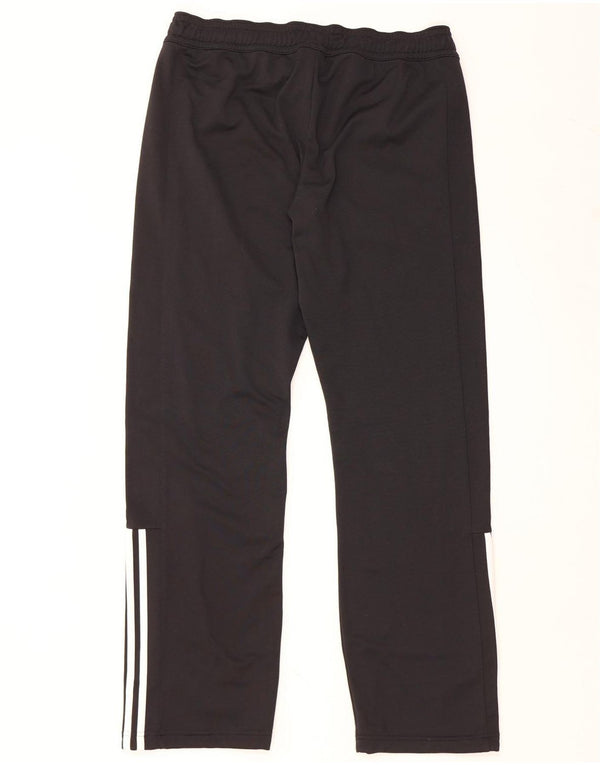 ADIDAS træningsdragtsbukser til kvinder UK 12/14 Medium Black Polyester
