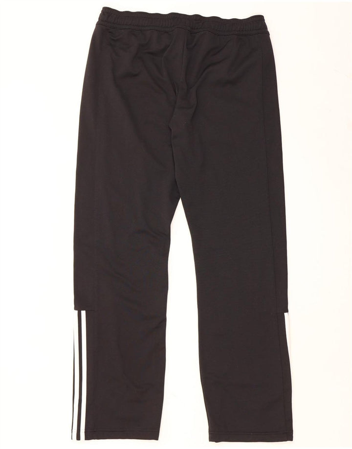 ADIDAS træningsdragtsbukser til kvinder UK 12/14 Medium Black Polyester