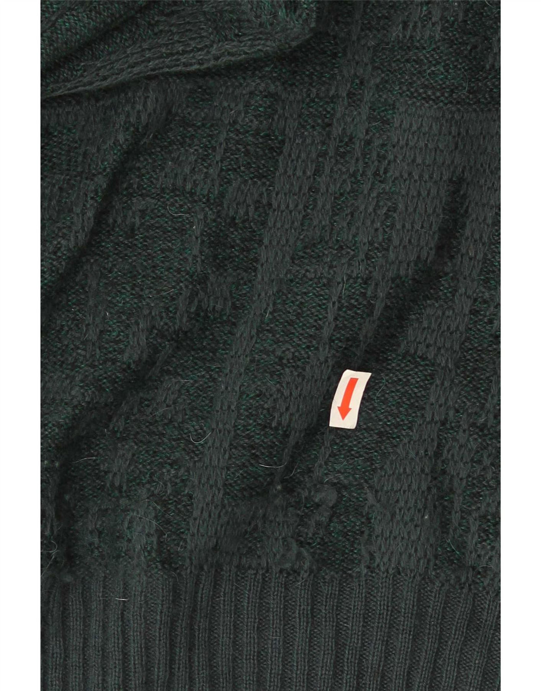 Maselli Herre Regular Fit Crew Neck Jumper Sweater Stor Grøn Geometrisk