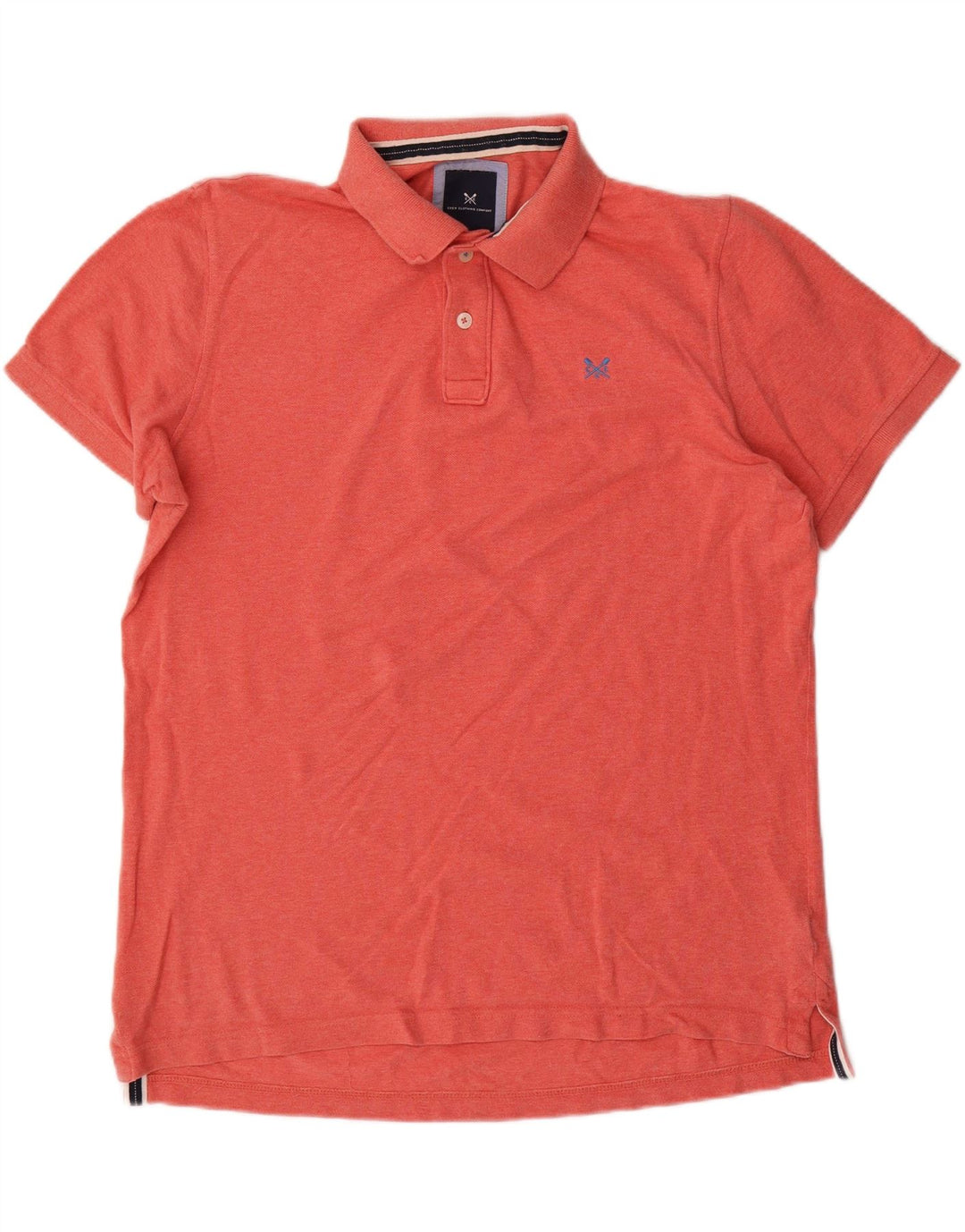 CREW CLOTHING Herre poloshirt Stor orange bomuld