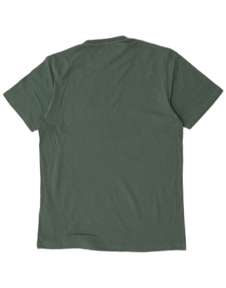 Penguin Herre Grafisk T-Shirt Top Stor Grøn Bomuld