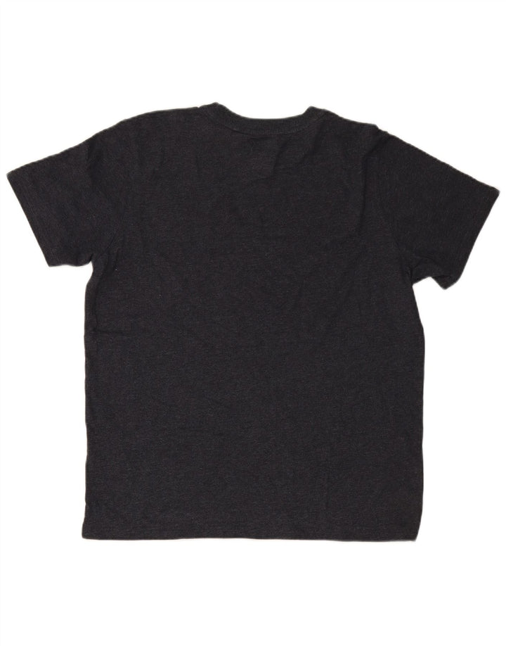 SUPERDRY Herre grafisk T-shirt Top XL Grå