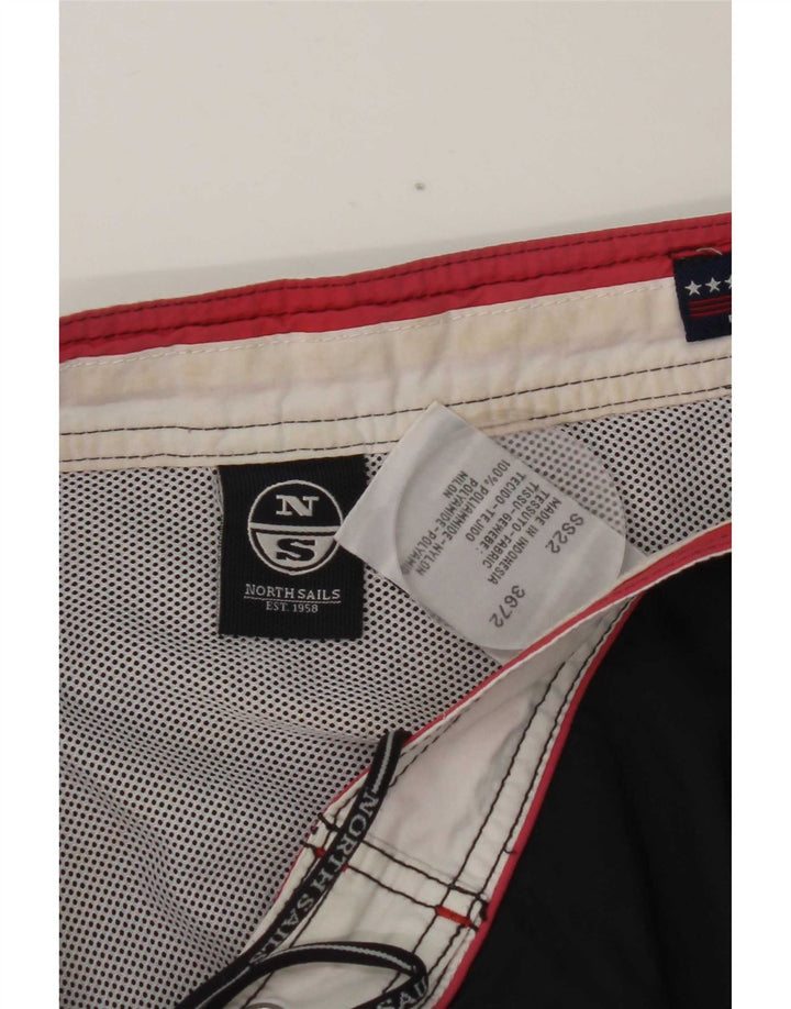North Sails Herre badeshorts XL Navy Blue Colourblock Polyamid