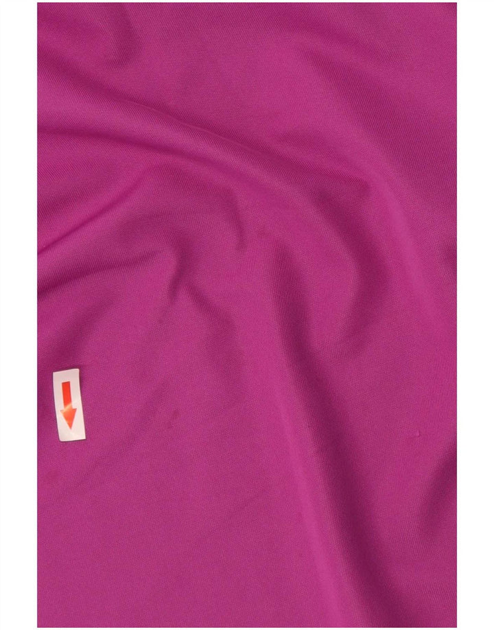 Under Armour Herre Heat Gear Polo Shirt Large Purple Polyester