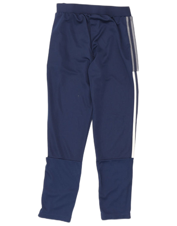 Adidas Drenge træningsbukser 11-12 år Marineblå polyester