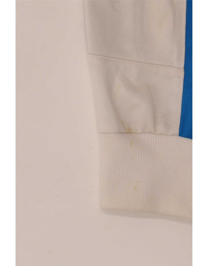 Adidas Herre grafisk træningsdragt Topjakke Medium White Colourblock Polyester