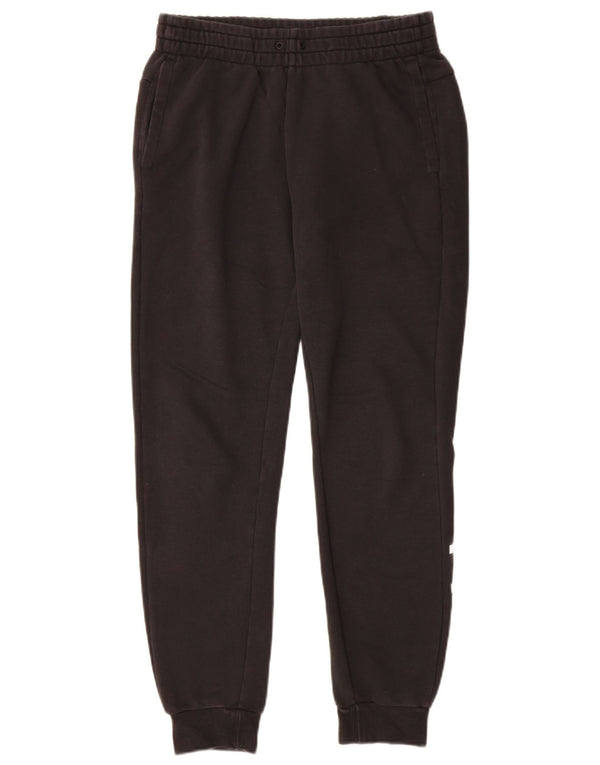 Adidas Grafisk træningsdragt bukser til kvinder Joggers UK 8/10 Small Black Bomuld