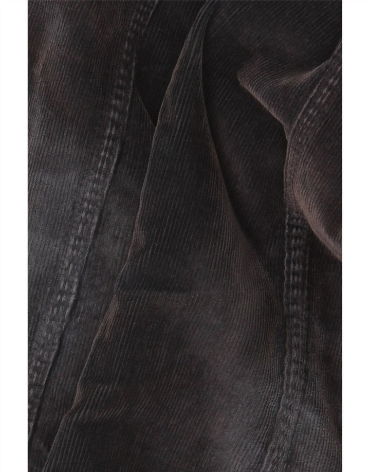 Liu Jo Womens Corduroy Jacket UK 14 Medium Grey Bomuld
