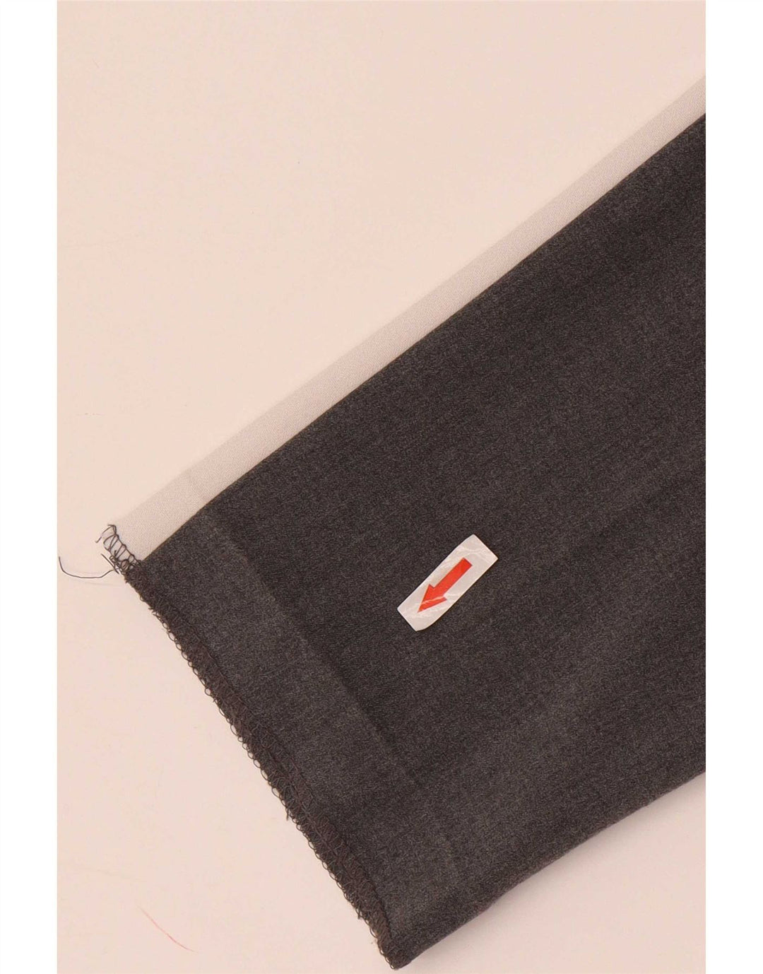 Zara Slim Chino Bukser Small W26 L28 Grå Colourblock Polyester