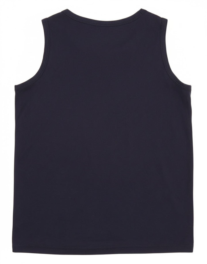 CHAMPION Drenge Grafisk Vest Top 11-12 år Large Navy Blue