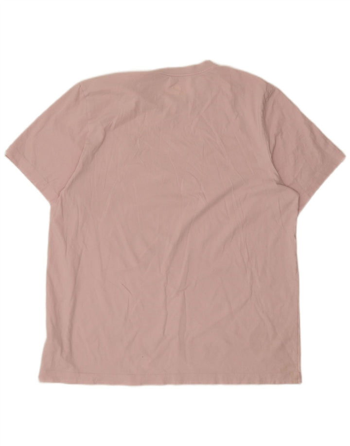 Nike T-shirt top til mænd XL Pink bomuld