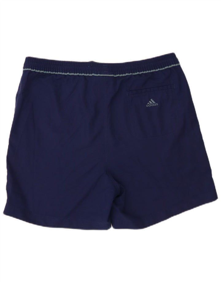 Adidas Badeshorts til mænd store marineblå polyester