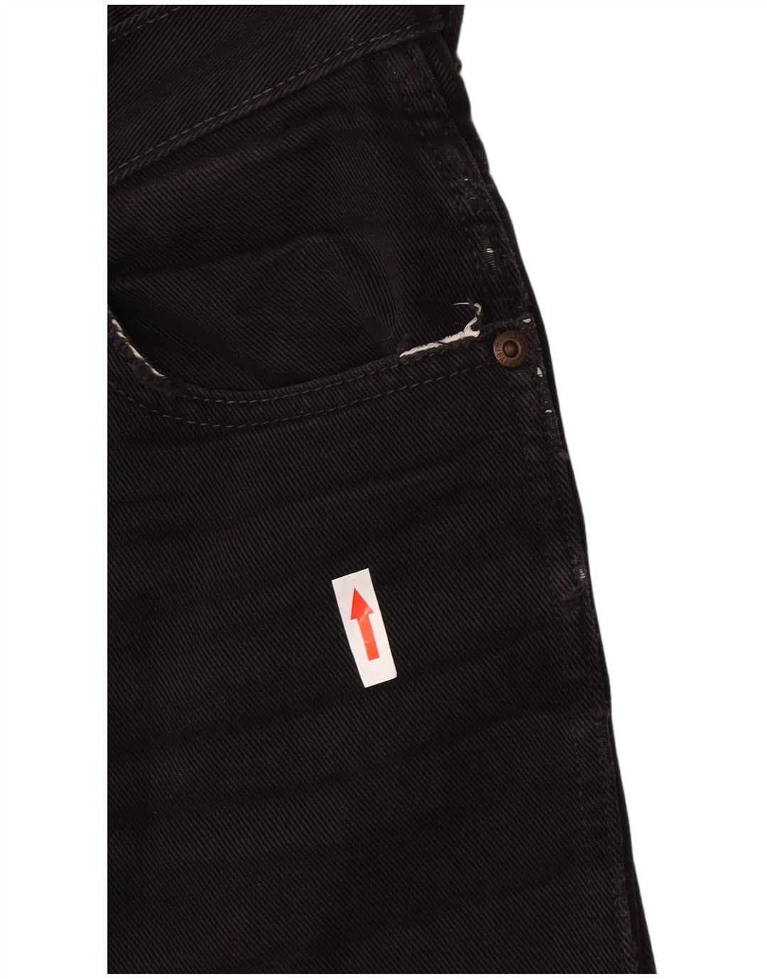 Wrangler Herre Texas Straight Jeans W30 L32 Sort Bomuld