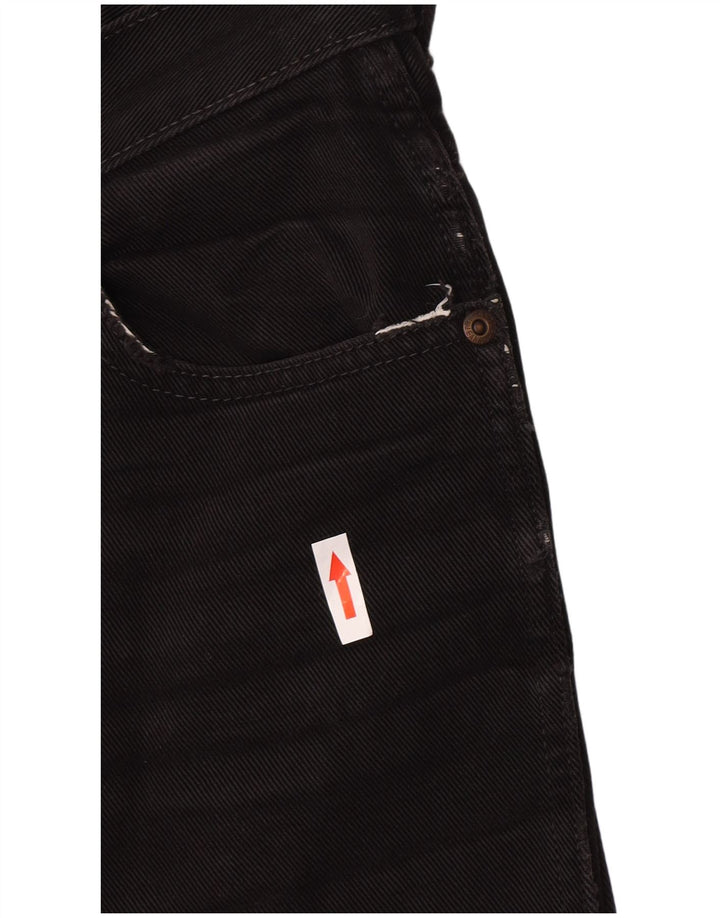 Wrangler Herre Texas Straight Jeans W30 L32 Sort Bomuld