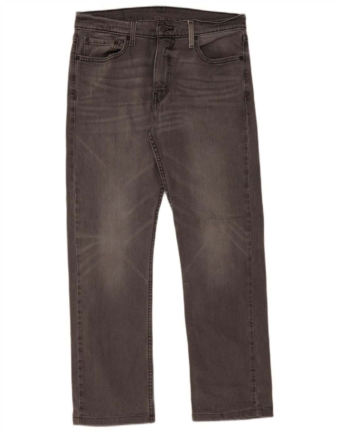 Levi's Herre 513 Slim Straight Jeans W32 L28 Grå