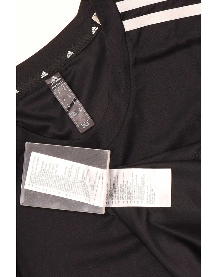 Adidas Herre Aeroready T-Shirt Top XL Sort Polyester