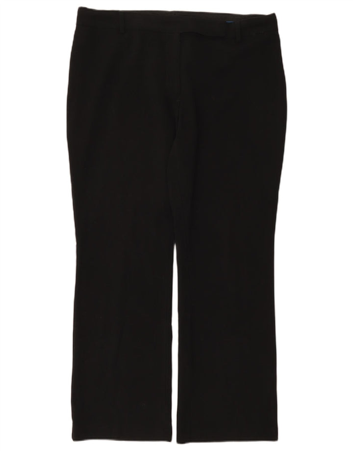 Marks & Spencer Dame Bootcut Suit Bukser UK 14 Large W34 L28 Black