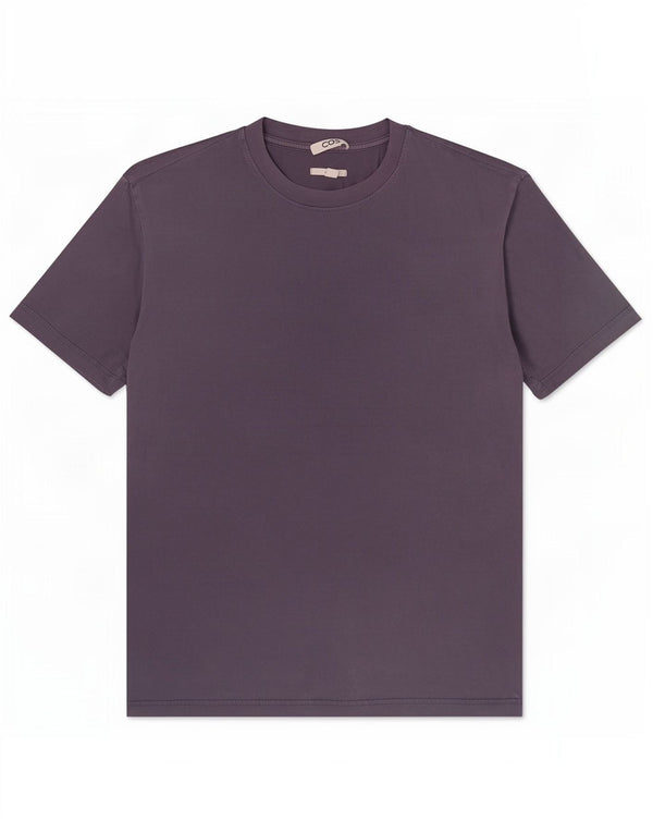 Cos Herre Relaxed Fit T-Shirt Top Medium Marineblå Bomuld