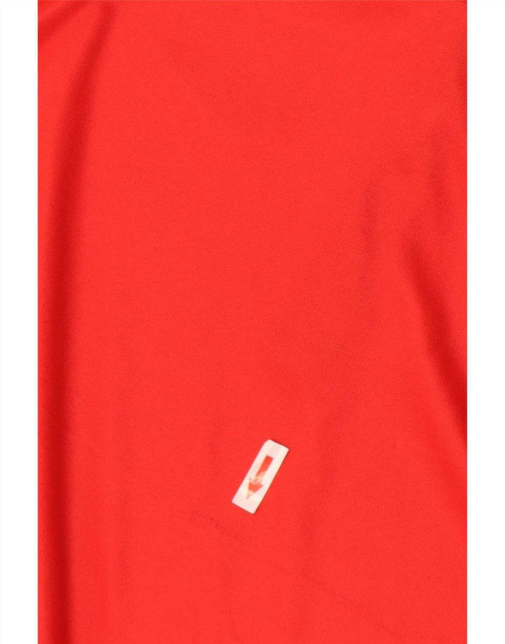 Nike Dri Fit poloshirt til mænd, medium rød Colourblock Polyester