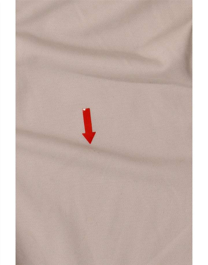 Kappa Langærmet poloshirt til mænd Medium hvid bomuld