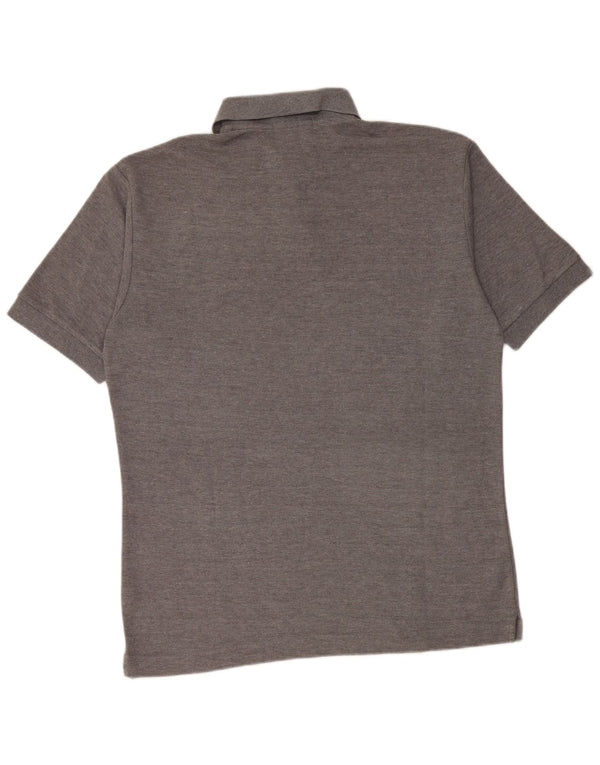 Fila Herre Loose Fit Polo Shirt IT 44 XS Grå Bomuld