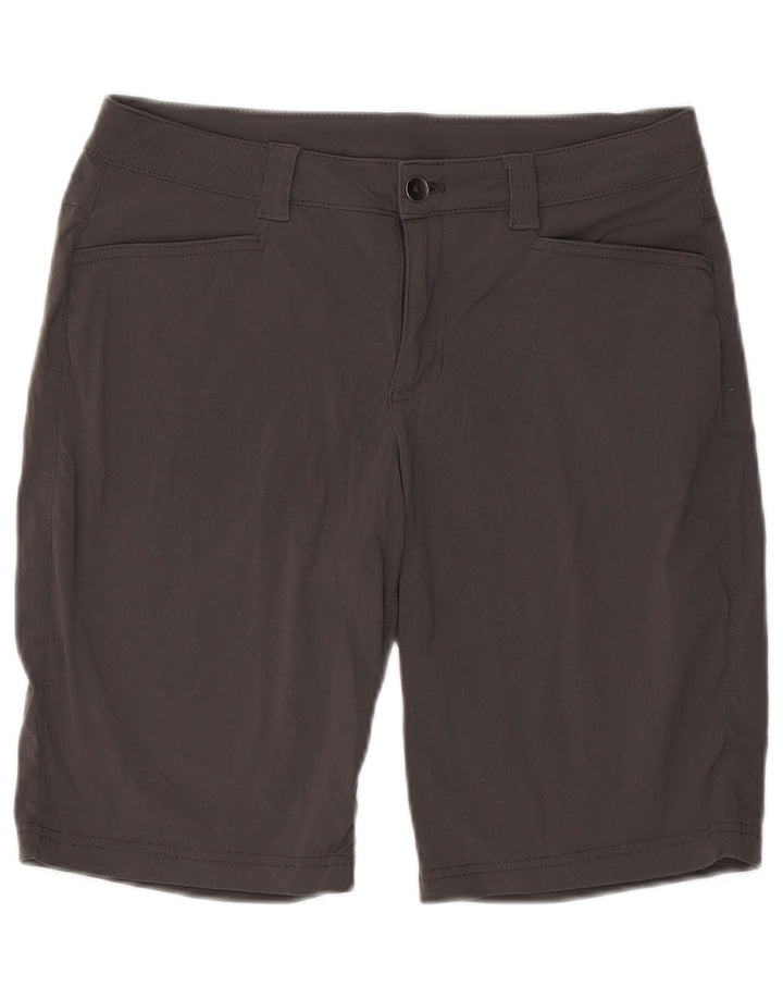 Eddie Bauer Vandreshorts til kvinder US 10 Large W32 Grå Nylon
