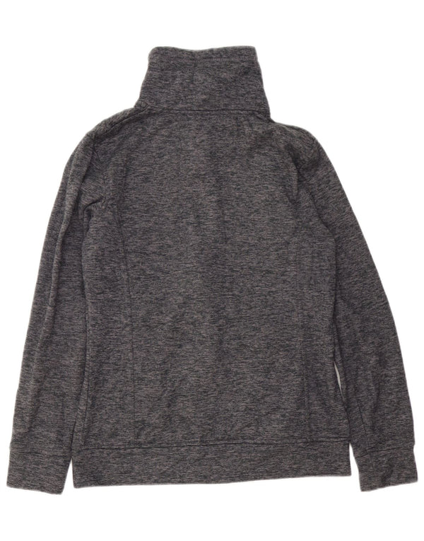 O'Neill træningsdragt topjakke til kvinder UK 10 Lille grå flækket polyester