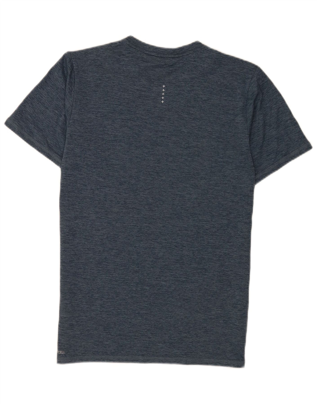 Puma Herre T-Shirt Top Lille Navy Blue Flecked