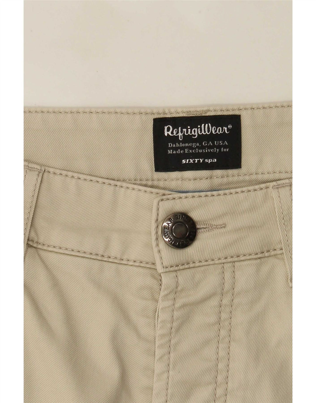Refrigiwear Herre Casual Shorts W34 Large Off White