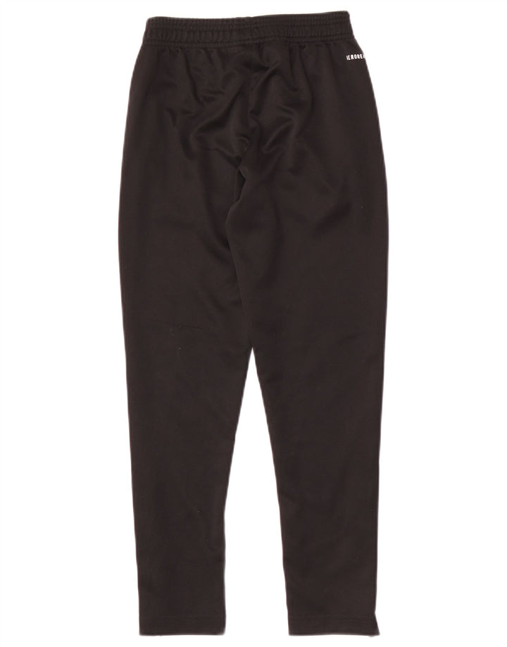 Adidas Boys Aeroready Tracksuit Bukser 9-10 år Sort polyester