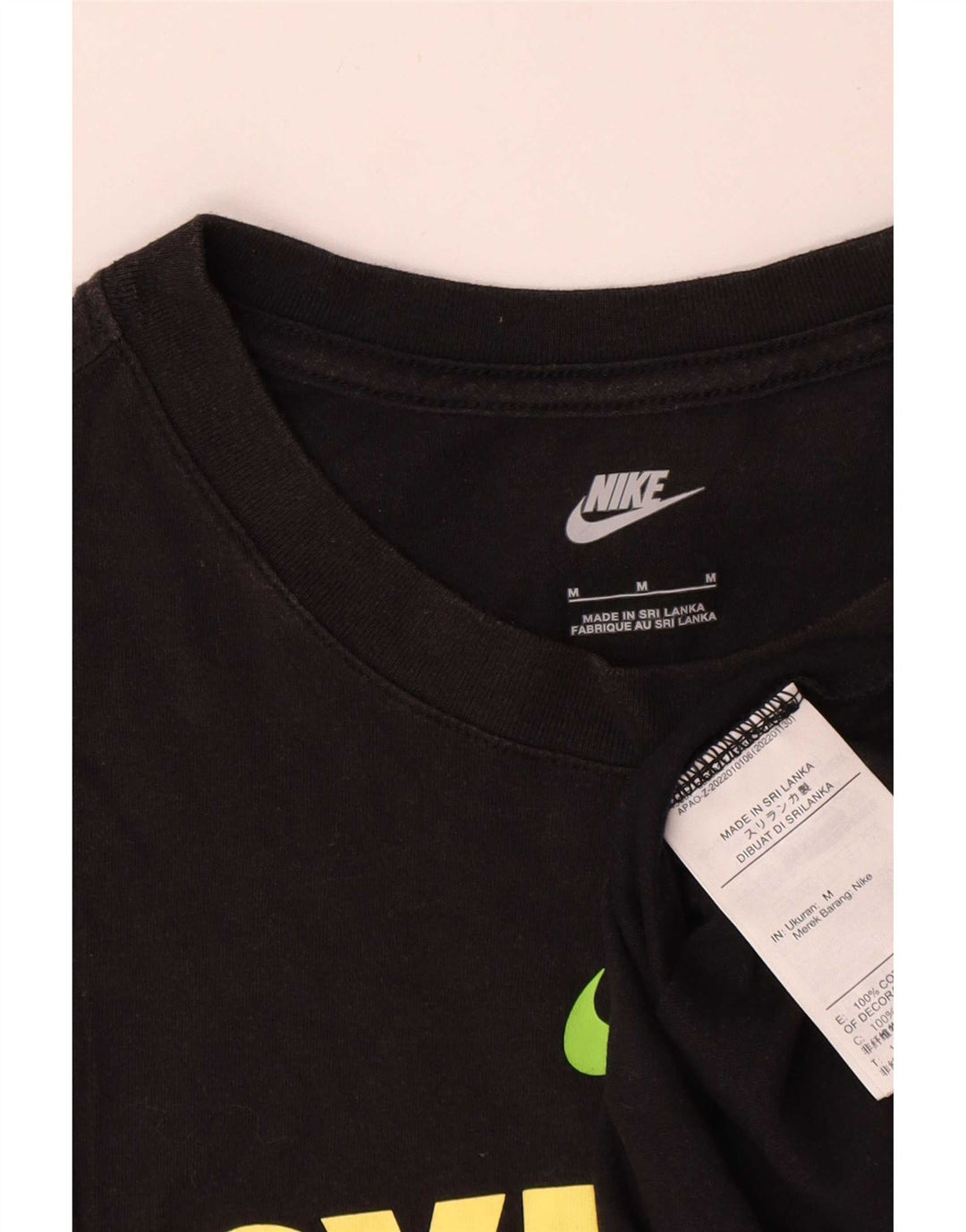 Nike Herre Sydney Thunder Graphic T-Shirt Top Medium Sort Bomuld