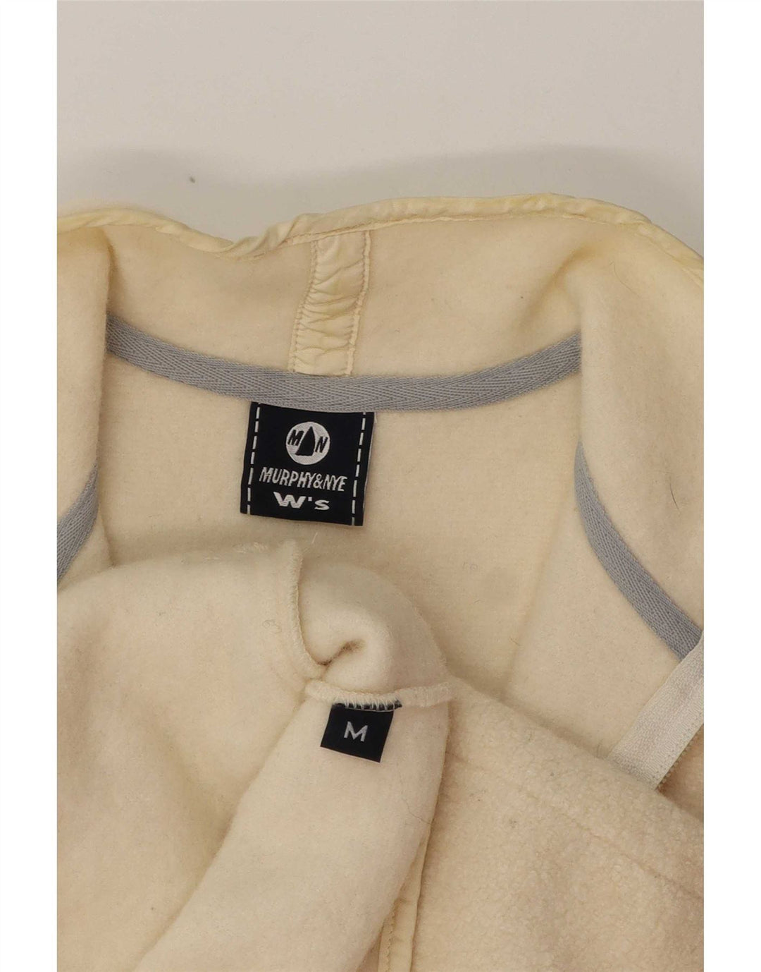 Murphy & Nye Womens Gilet UK 12 Medium Off White