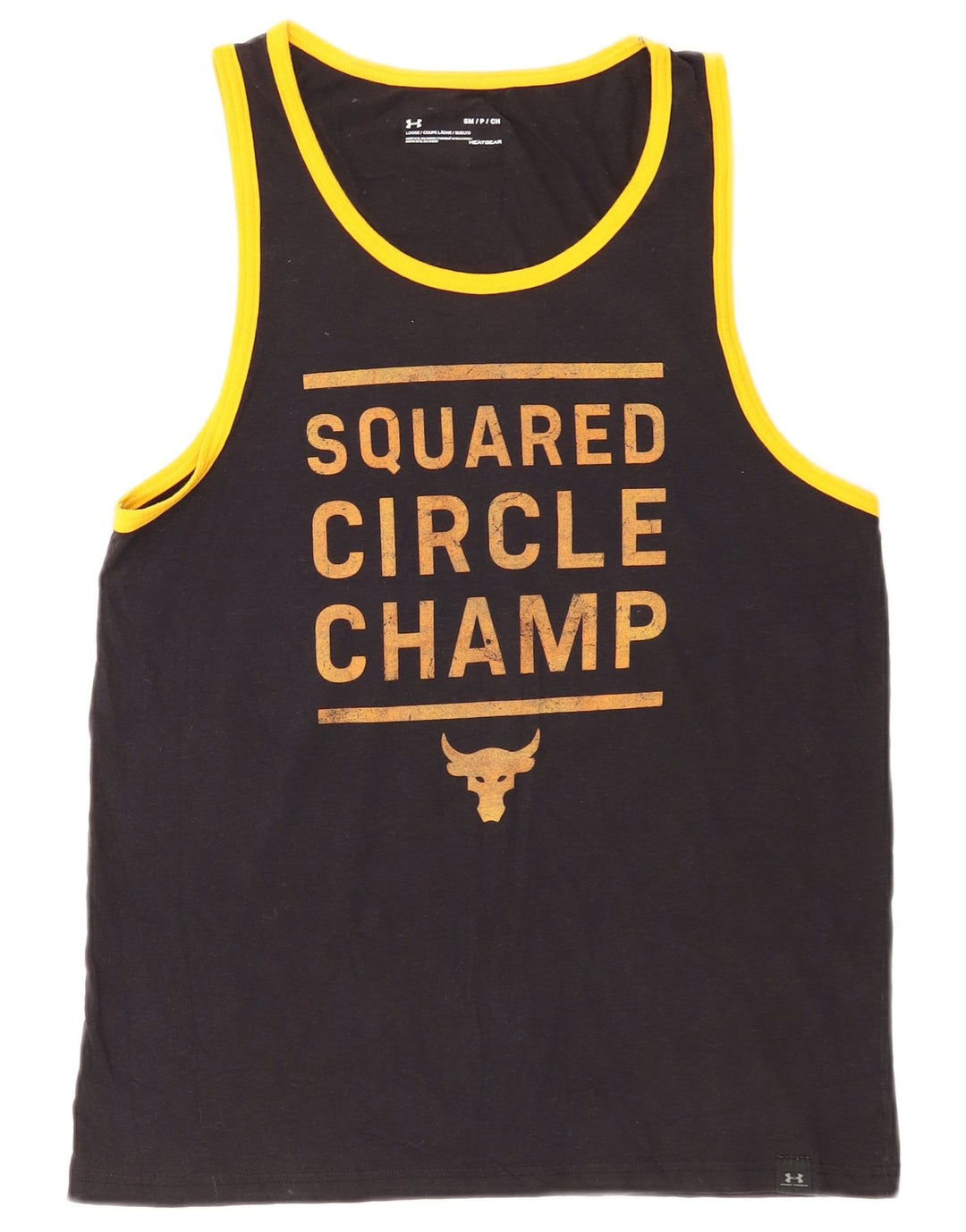 Under Armour Herre Heat Gear Grafisk Vest Top Lille Sort
